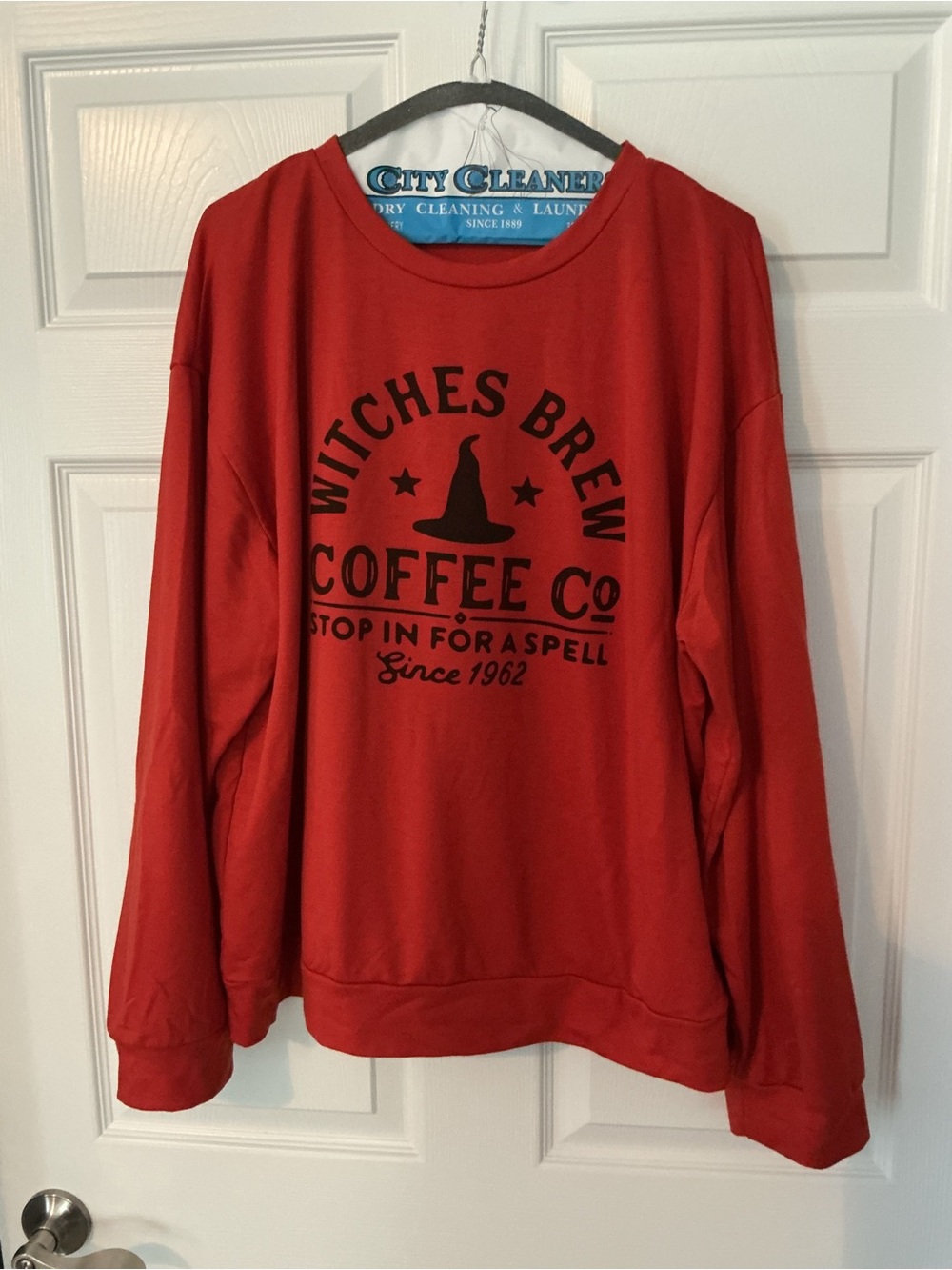 Red Witches Brew Graphic Sweatshirt - Women